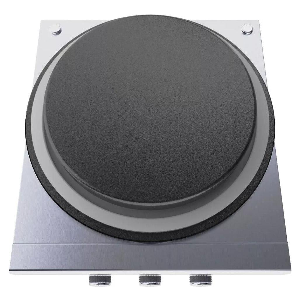 Sunstone 24" Stainless Steel Power Cirque Natural Gas Burner with Solid Steel Griddle - Image 2