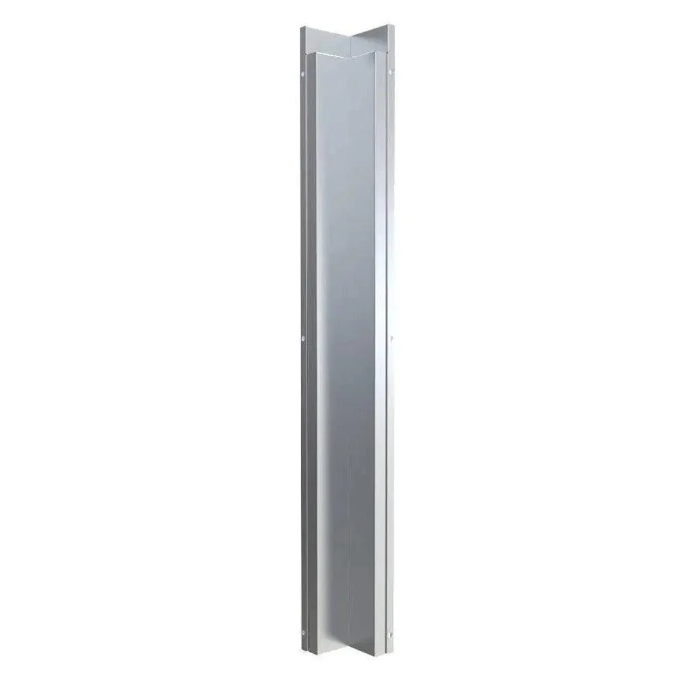 Sunstone 3" x 3" 90 Degree Stainless Steel Corner Spacer Panel for Full Height Wall Cabinet Front - Image 2