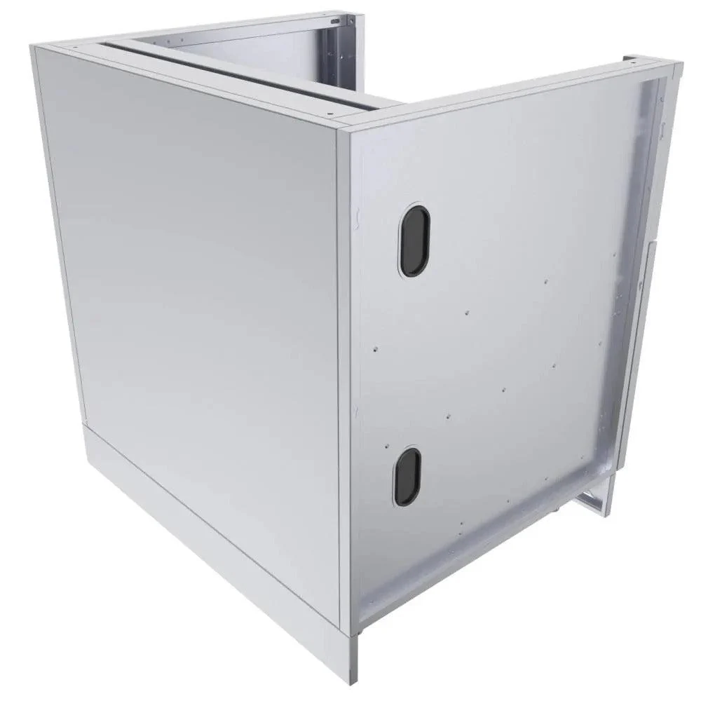 Sunstone 34" Stainless Steel Hybrid Grill & Bar Center Cabinet - Image 4