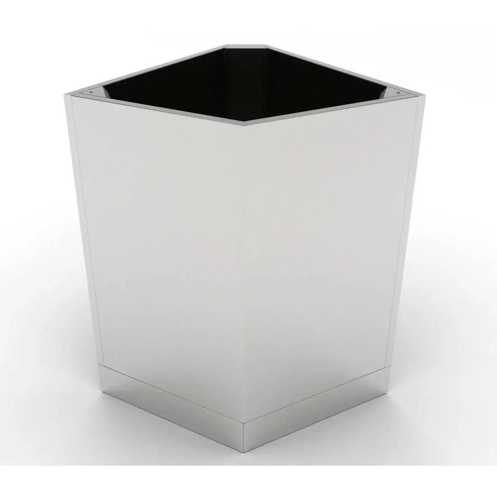 Sunstone 60 Degree Stainless Steel Corner Cabinet with Utility Access - Image 2