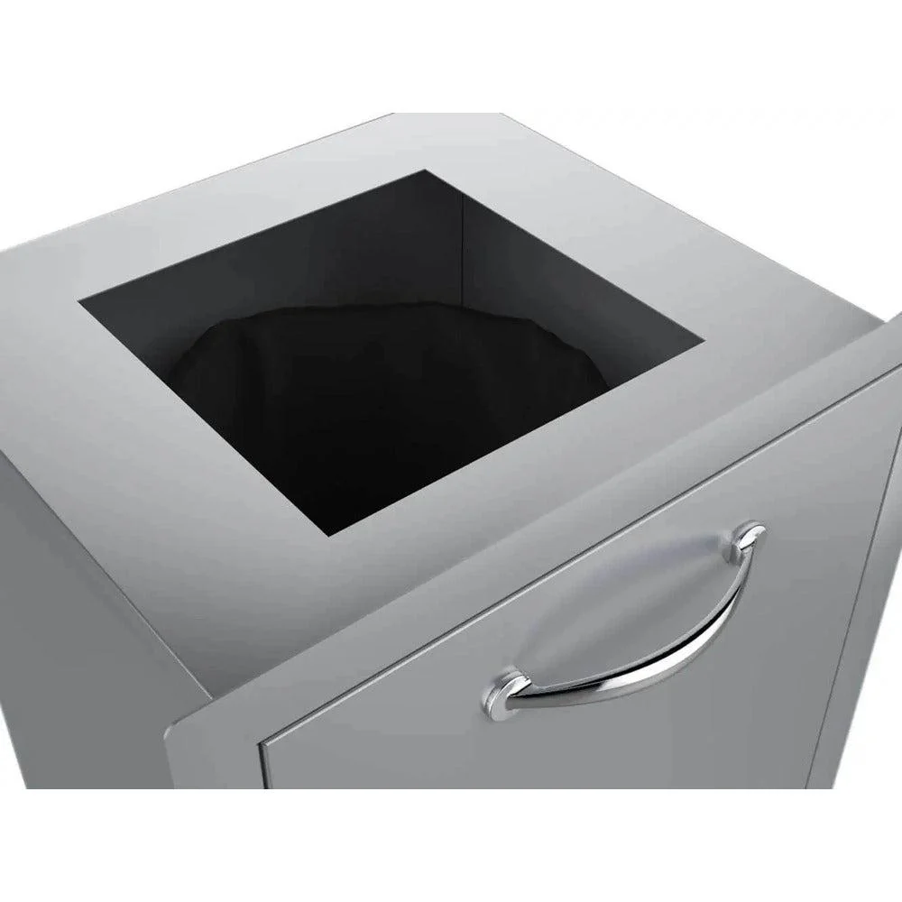 Sunstone Classic Series 20" Stainless Steel Pull-Out Trash Drawer - Image 4