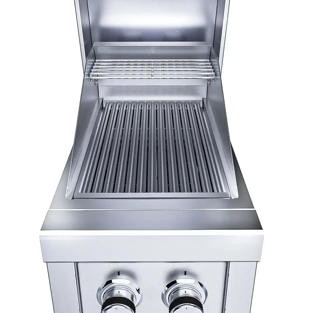 Sunstone Ruby Series 13" Stainless Steel Companion Pro Propane Burner with LED Accent Light - Image 7