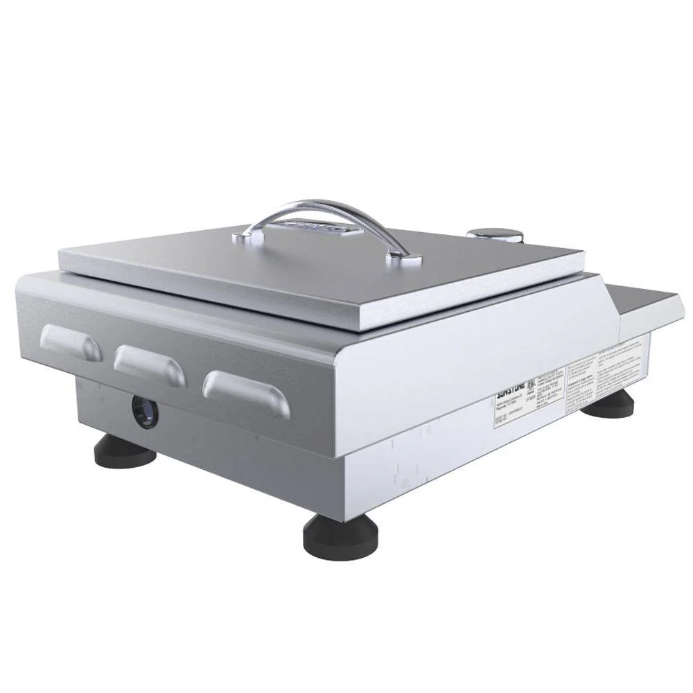 Sunstone Ruby Series 13" Stainless Steel Counter-Top/Drop-In Single Propane Burenr - Image 4