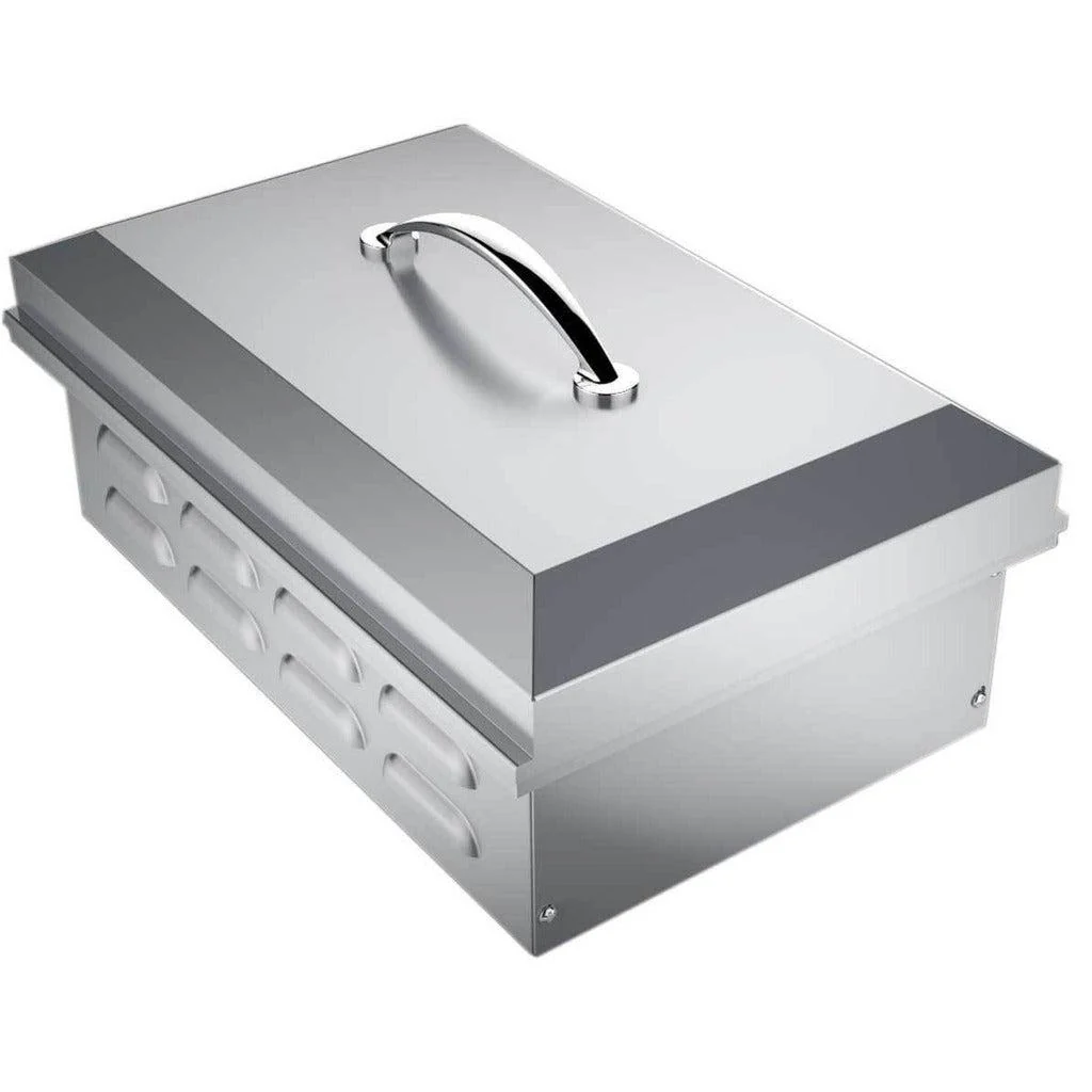 Sunstone Ruby Series 13" Stainless Steel Single Side Drop-In Propane Burner - Image 2