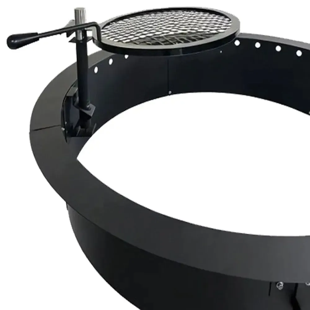 Sunstone StarBBQ 36″ Smokeless Fire Pit Insert Dual Grill Package - Image 3