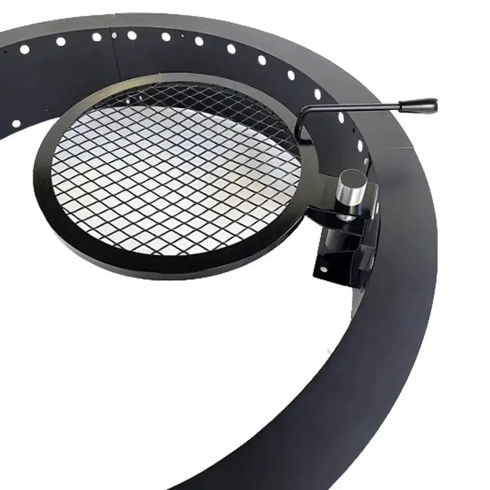 Sunstone StarBBQ 48″ Smokeless Fire Pit Insert Dual Grill Package - Image 4