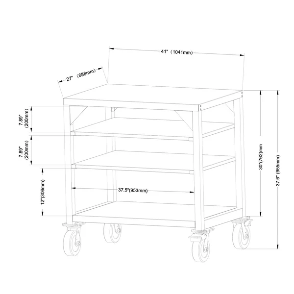 Tagwood BBQ PRO Line Stainless Steel Working Table - Image 2