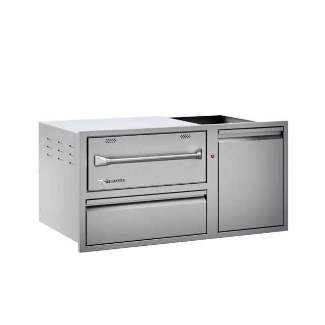 Twin Eagles 30" Stainless Steel Warming Drawer & Single Door with Tank Slide - Image 3