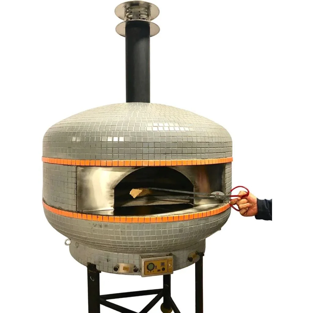 WPPO 48" Lava Dome Professional Wood Fired Outdoor Pizza Oven - Image 3